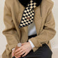 Urban Contrast Color Checkerboard Grid Keep Warm Scarf