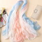 Original Gradient Split-Joint Shawl&Scarf