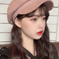 Casual Suede 9 Colors Beret Hat