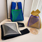 Casual Knitting Printed Bags Accessories Handbags