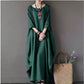 Loose Oversized Cotton Linen Dress