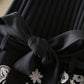 Urban Black Long Sleeve Knit Sweater Dress