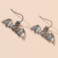 Halloween Pumpkin Spider Bat Earrings