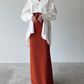 Vintage Loose V Neck Shirt Top