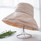 Simple 6 Colors Big Brim Sun Protection Fisherman Hat
