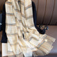 Personality Warm Striped Plaid Scarf