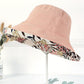 Original Solid&Printing Reversible Foldable Sun-Protection Bucket Hat