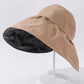 Casual Solid Color Hole Sun-Protection Hat