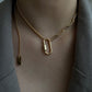 Fashion Solid Color Geometry Necklace Accessories