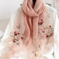 Original Embroidered Split-Joint Shawl&Scarf