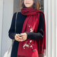 National Embroidered Soft Scarves