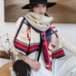 Personality Warm Cartoon Print Shawl&Scarf