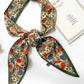Original Floral Sun-Protection Silk Scarf