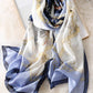 Stylish Fashion Contrast Color Sun Protection Silk Scarf