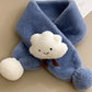 Original 5 Colors Kids Cartoon Clouds Warm Scarf