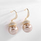 Simple Pearl Light Maturity Earrings
