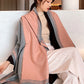 Imitation Cashmere Printed Tasseled Shawl Scarf