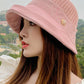 Solid Color Split-Joint Sun Flower Pot Hat