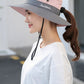 Original Foldable Breathable Letter Print Sun-Protection Bucket Hat