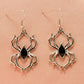 Halloween Pumpkin Skeleton Bat Earrings