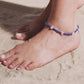 Boho Chic Rainbow Flower Beaded Anklets