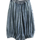 Vintage Elastic Waist Wide Leg Over Size Jean Pants