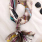 Original Floral Sun-Protection Silk Scarf