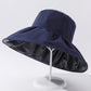 Casual Solid Color Sun-Protection Bucket Hat