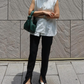 Original Loose Asymmetric Shirt Top