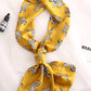 Original Floral Sun-Protection Silk Scarf