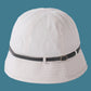 Solid Color Belt Buckle Sun Protection Hat