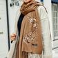 National Embroidered Soft Scarves