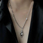 Multi-Layer Ring Smiley Face Star Set Chain