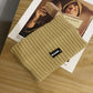 Stylish Letter Patch Solid Color Casual Headwear