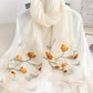 Original Embroidered Split-Joint Shawl&Scarf