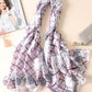 Stylish Fashion Geometric Sun Protection Silk Scarf