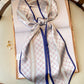Leisure Fashion Geometry Simple Silk Scarf