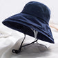 Original Solid Color Big Brim Beach Fisherman Hat