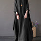 Loose Oversized Cotton Linen Dress