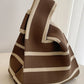Urban Contrast Color Striped Bags Accessories Handbags