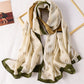H Print Warm Sun-Proof Silk Scarf