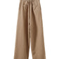 Casual Wide Leg Loose Solid Color Pants Bottoms