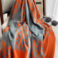 Vintage Printed Tasseled Imitated Cashmere Scarf