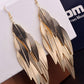 Vintage Original Stylish Alloy Leaf Earrings