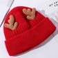 Stylish Cartoon Printed Knitting Hat