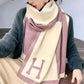 Original Warm Letter Print Shawl&Scarf