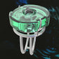 Futuristic Heart Shape Zircon Open-end Ring