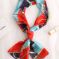 Original Floral Sun-Protection Silk Scarf