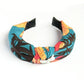 Solid Color Knot Headbands Hairband Hair Accessories Wide Side Hair Band
