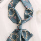 Original Floral Sun-Protection Silk Scarf